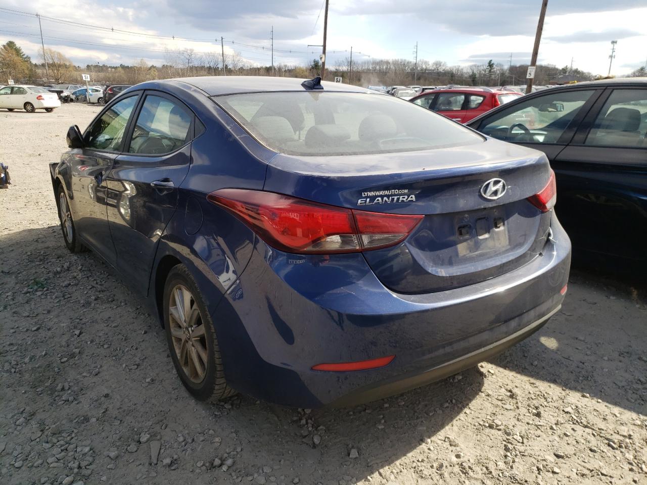 Photo 3 from auction – 2016 HYUNDAI ELANTRA SE with VIN 5NPDH4AE5GH688957