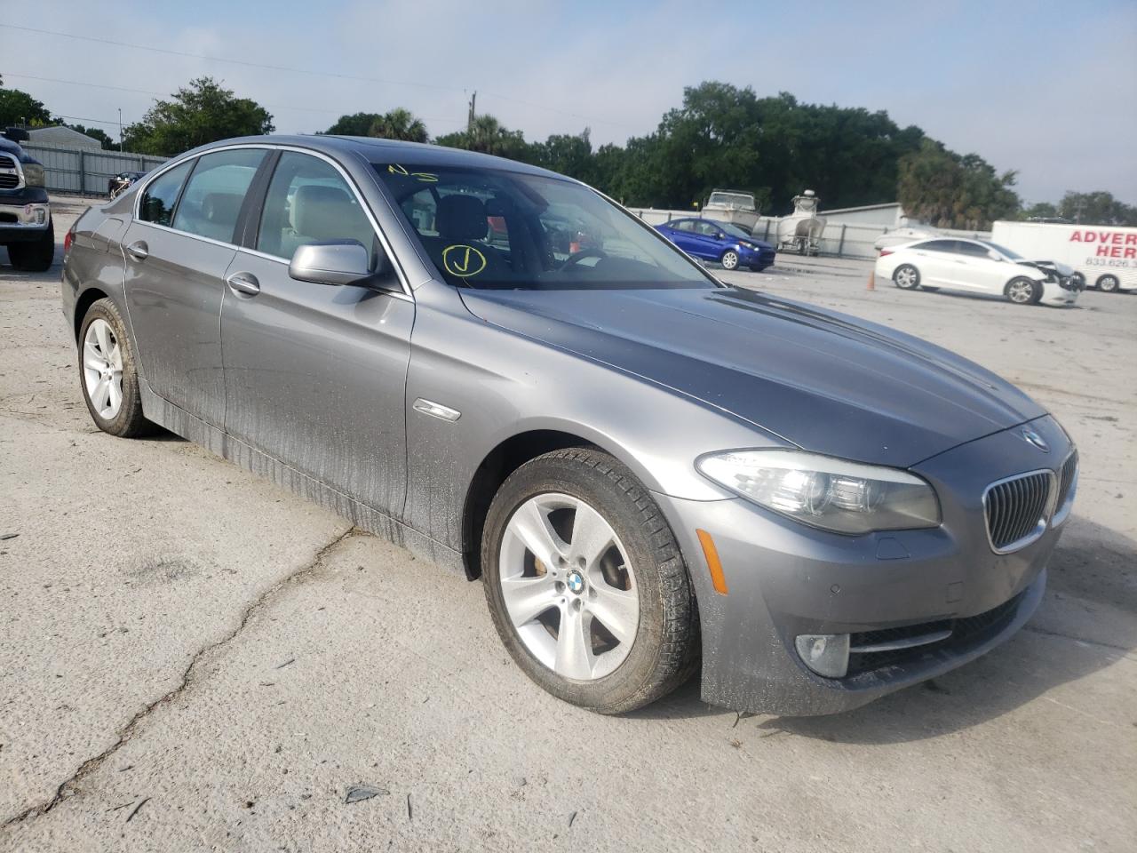 BMW 528 I 2012 with VIN WBAXG5C51CDW66244 - Photo from auction