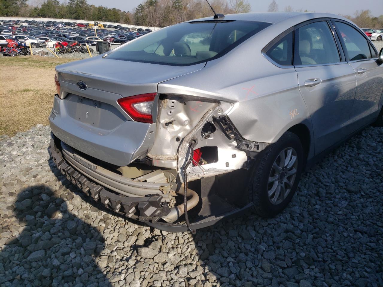 Photo 9 from auction – 2016 FORD FUSION S with VIN 3FA6P0G79GR350039