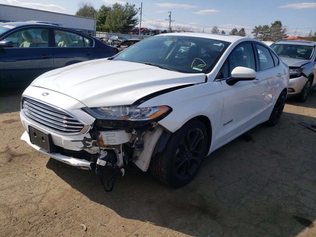 Photo 2 from auction – 2017 FORD FUSION SE with VIN 3FA6P0LU2HR233755