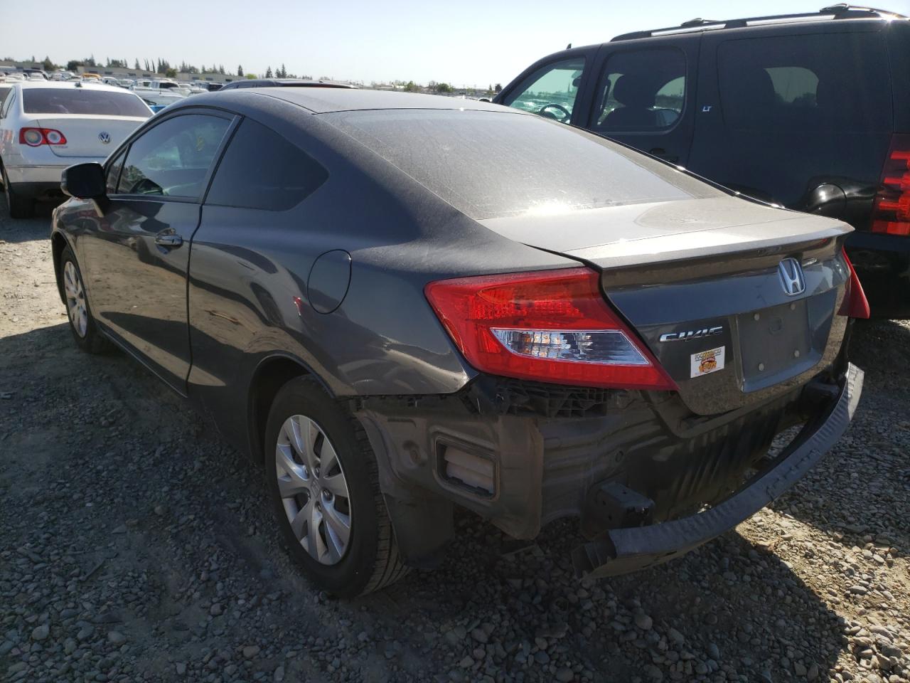 Photo 3 from auction – 2012 HONDA CIVIC LX with VIN 2HGFG3B54CH558855