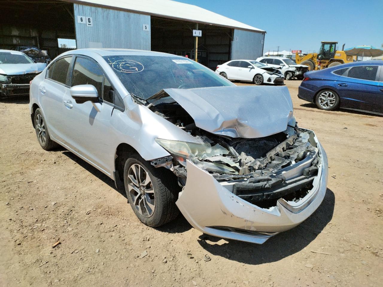 Foto 1 de la subasta – 2015 HONDA CIVIC EX con VIN 19XFB2F82FE098378