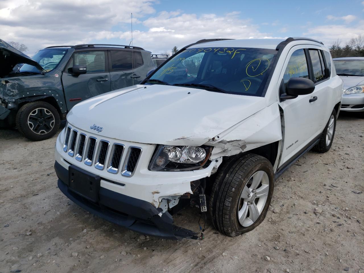 Photo 2 from auction – 2015 JEEP COMPASS SP with VIN 1C4NJDBB9FD248810