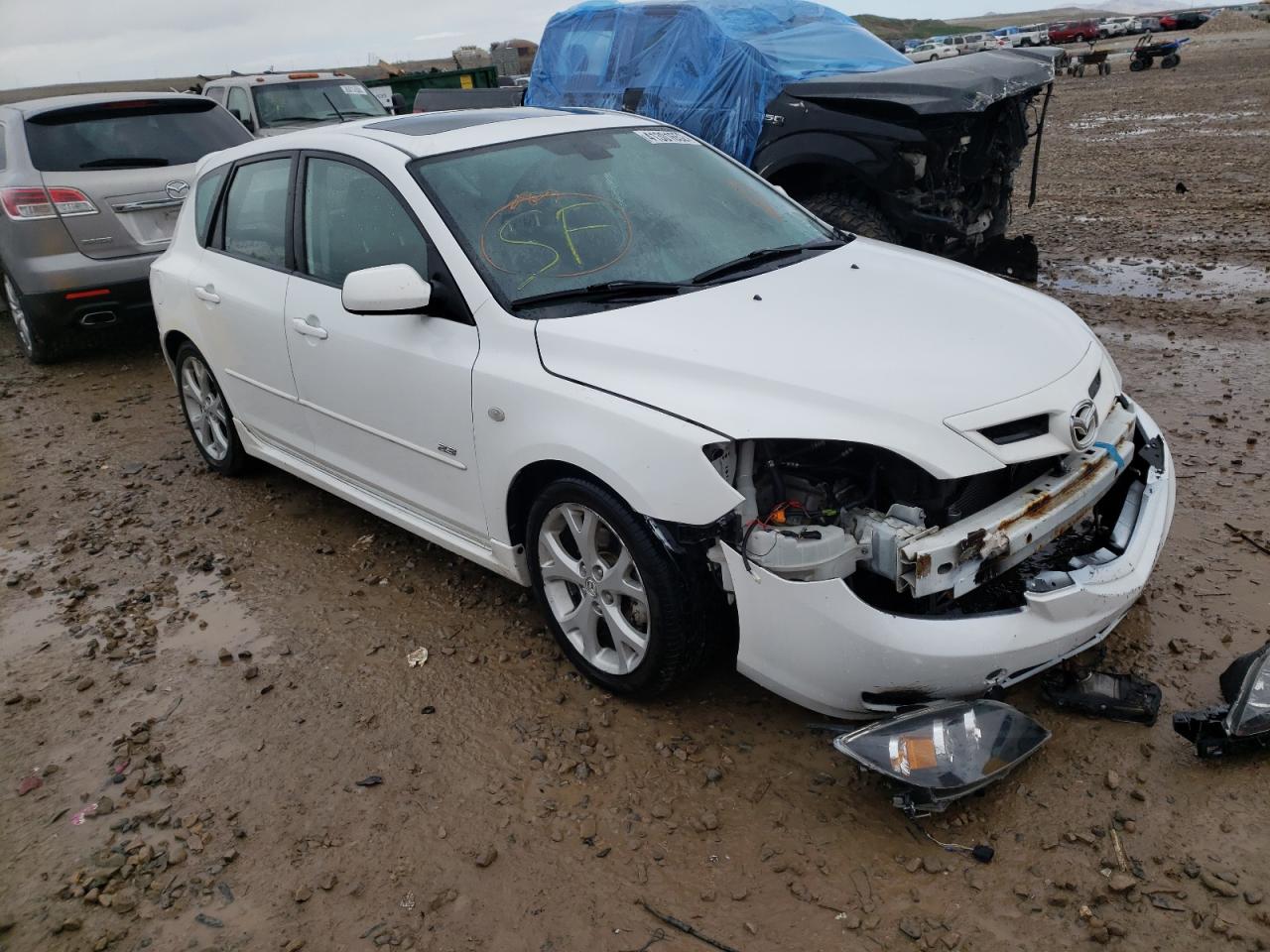 MAZDA 3 HATCHBAC 2008 with VIN JM1BK344681104807 - Photo from auction
