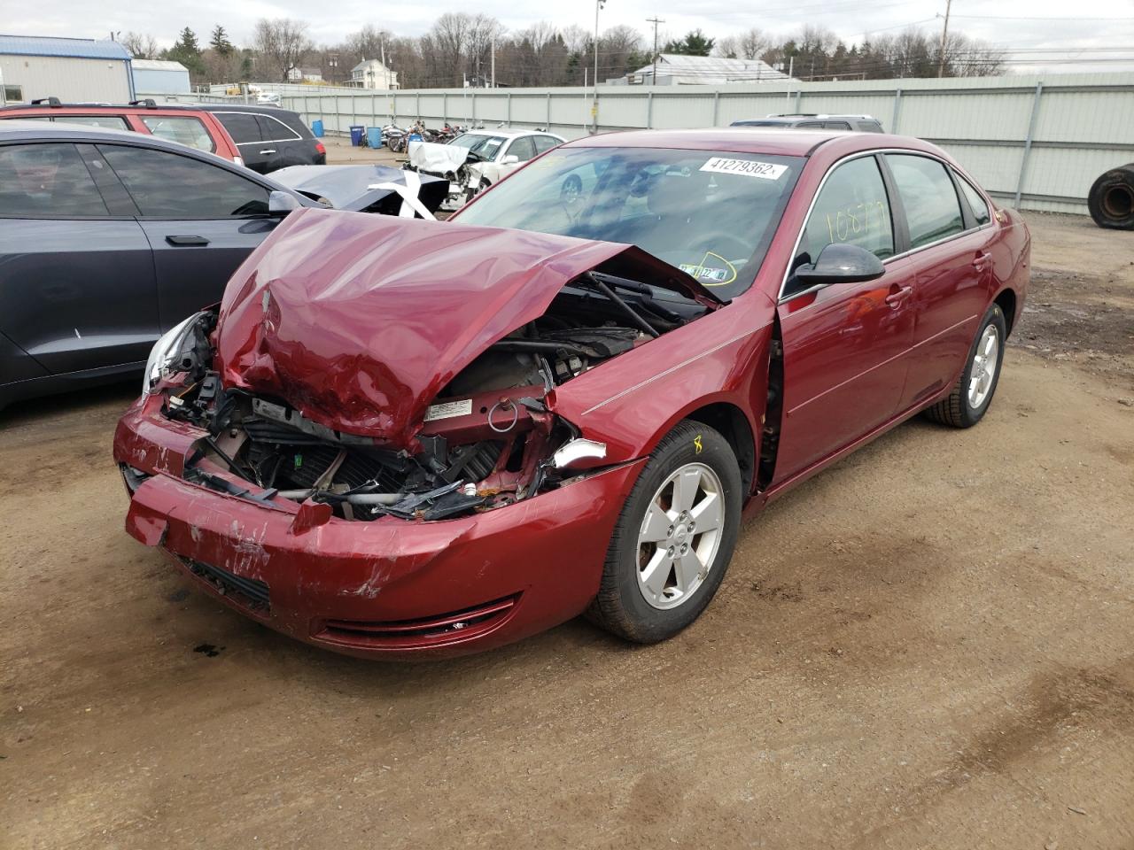 Photo 2 from auction – 2008 CHEVROLET IMPALA LT with VIN 2G1WT58N481310157