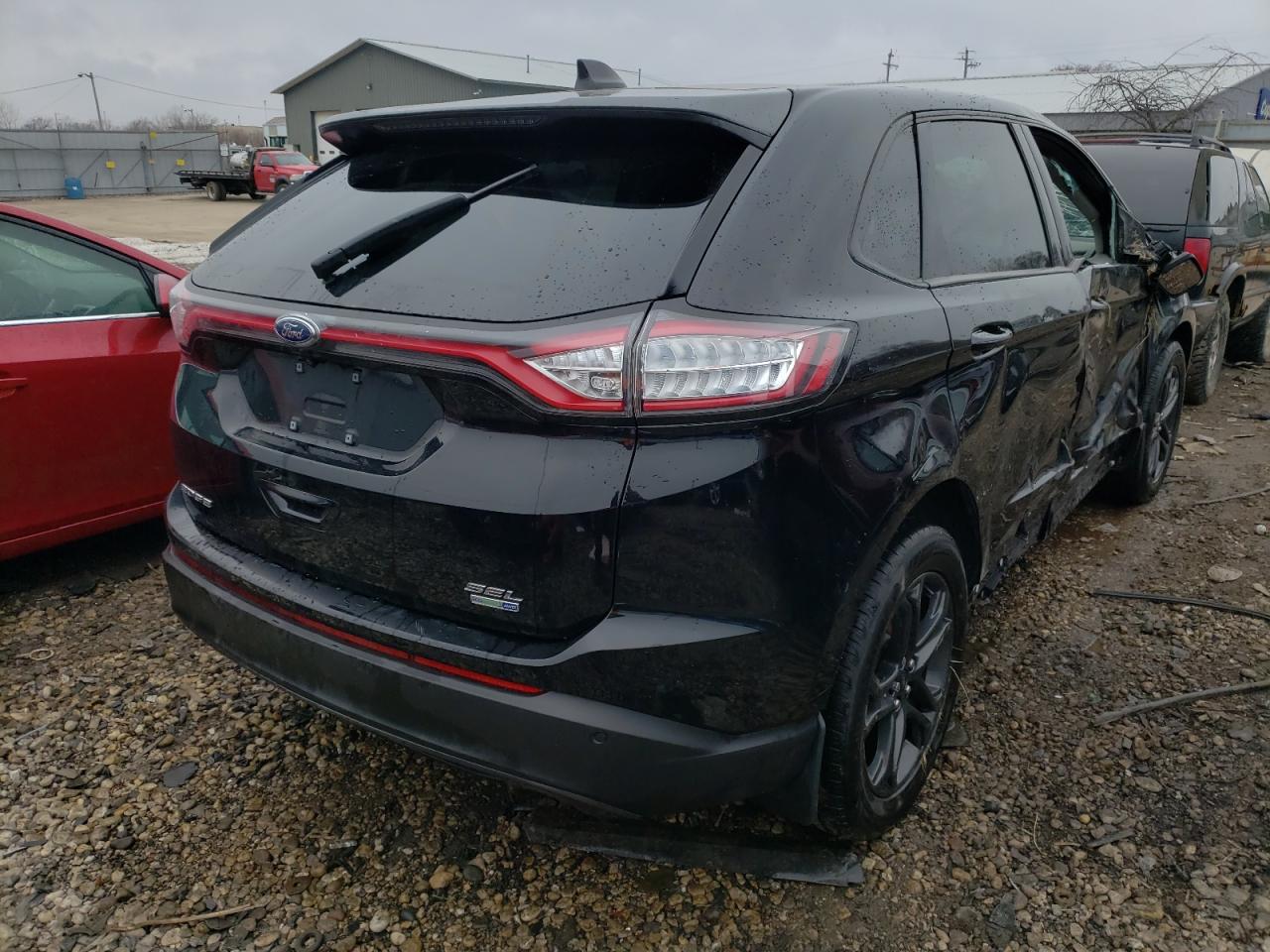 Photo 4 from auction – 2018 FORD EDGE SEL with VIN 2FMPK4J94JBB08582