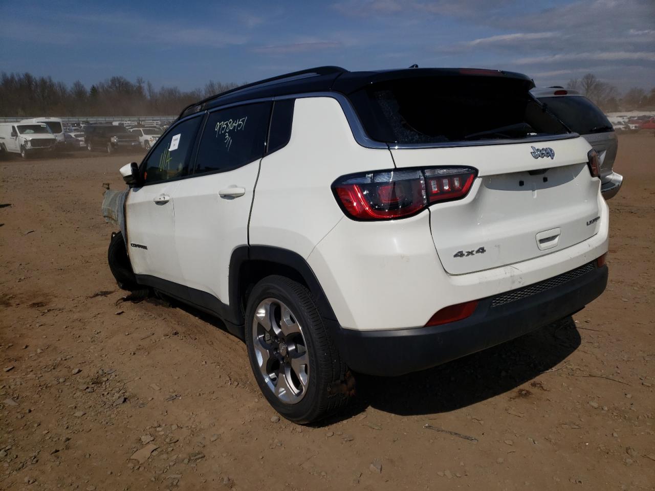Photo 3 from auction – 2021 JEEP COMPASS LI with VIN 3C4NJDCB7MT604838