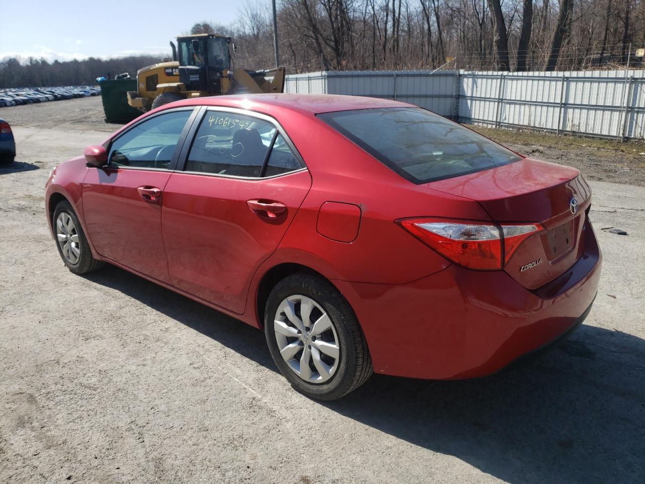 Photo 3 from auction – 2016 TOYOTA COROLLA L with VIN 2T1BURHE0GC496435