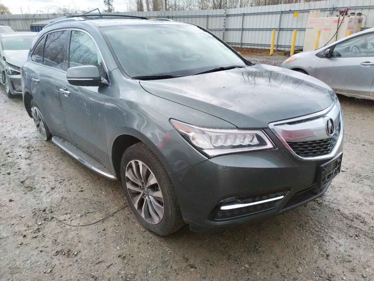 ACURA MDX TECHNO 2015 with VIN 5FRYD4H40FB018576 - Photo from auction