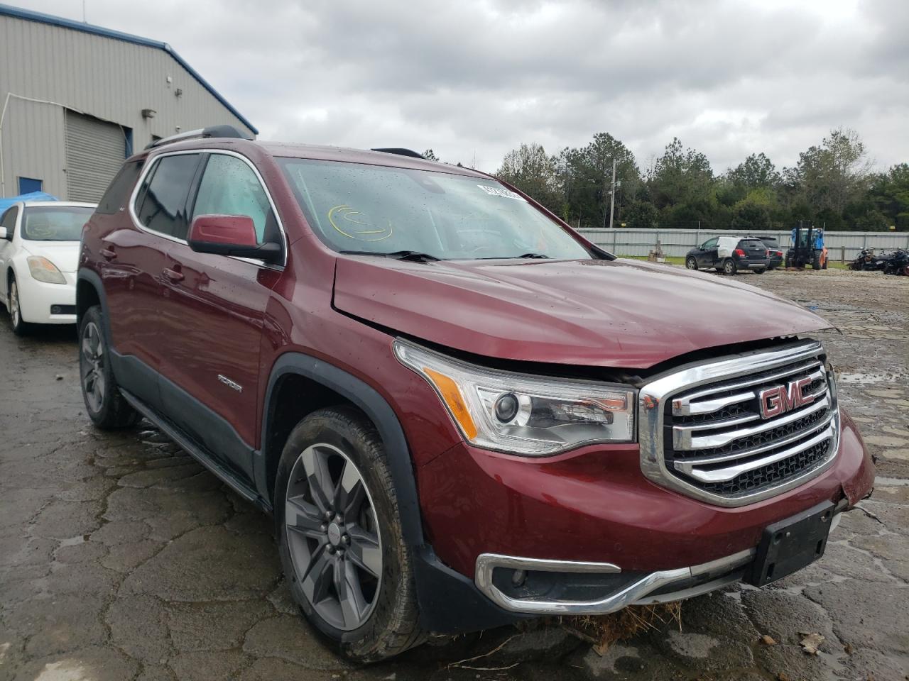 GMC ACADIA SLT 2017 with VIN 1GKKNNLS2HZ130331 - Photo from auction