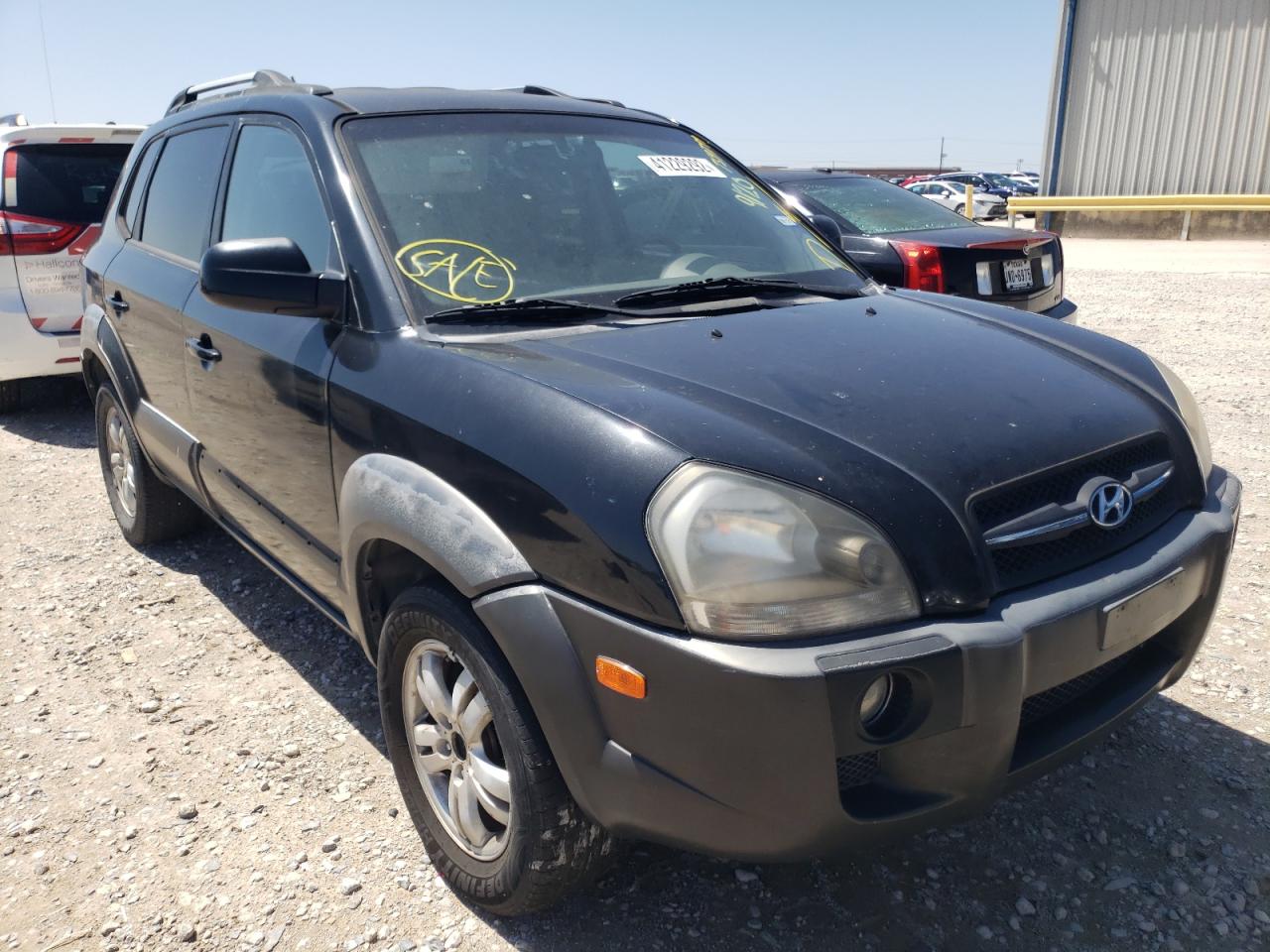HYUNDAI TUCSON SE 2008 with VIN KM8JN12D38U759799 - Photo from auction