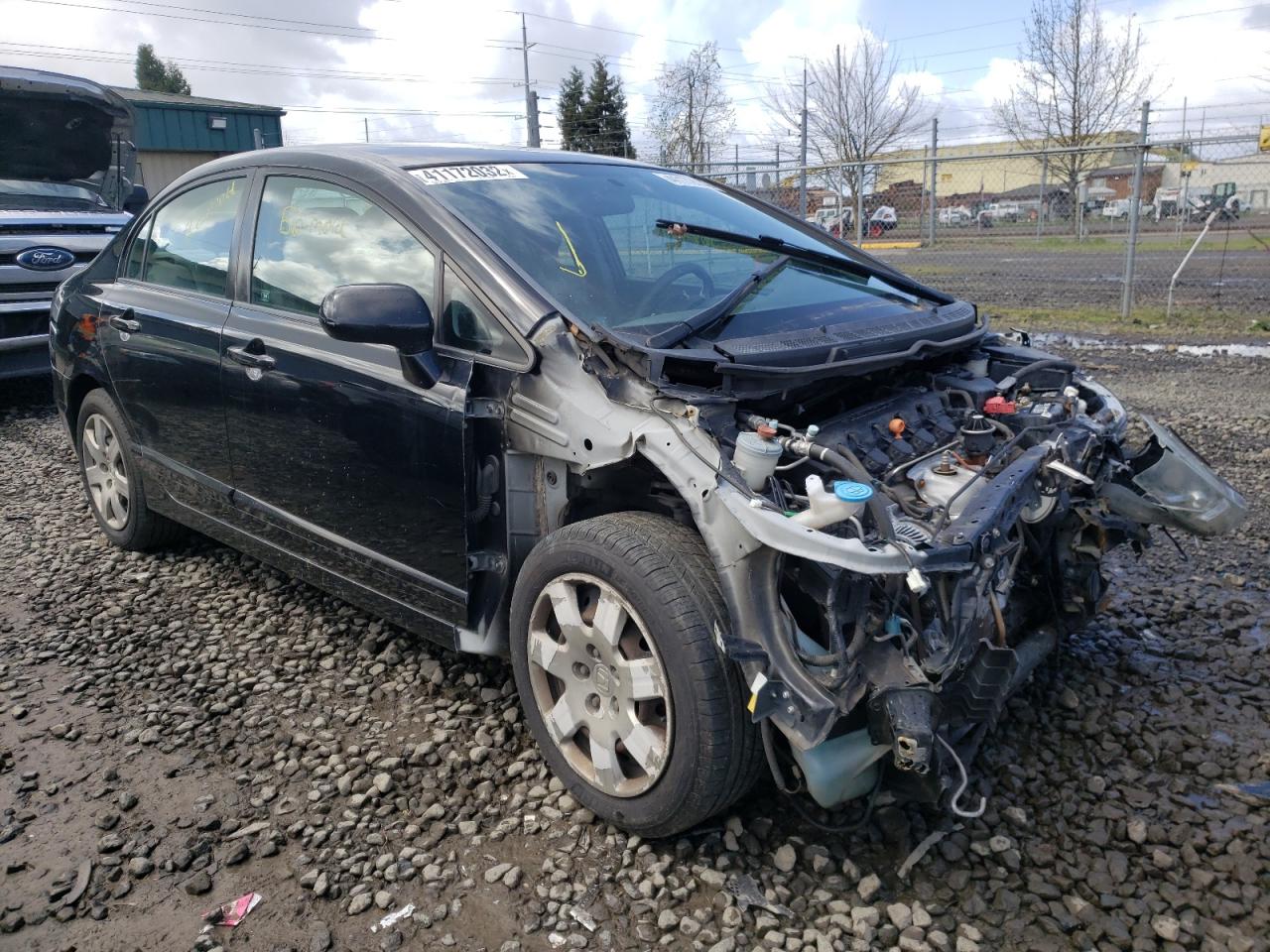 Photo 1 from auction – 2011 HONDA CIVIC LX with VIN 2HGFA1F5XBH303688