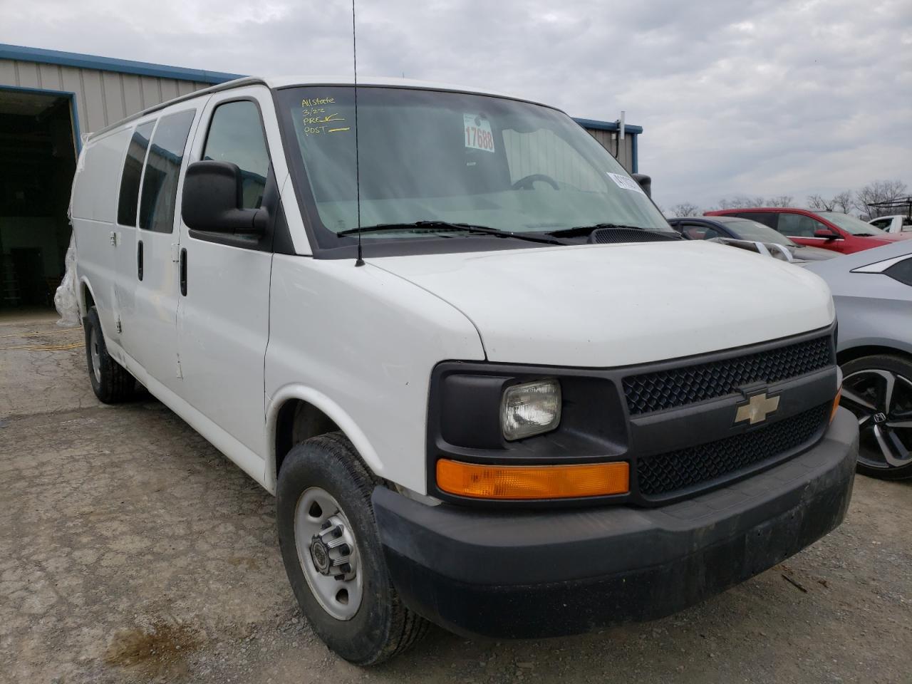 CHEVROLET EXPRESS G2 2013 with VIN 1GCWGGBA7D1157075 - Photo from auction