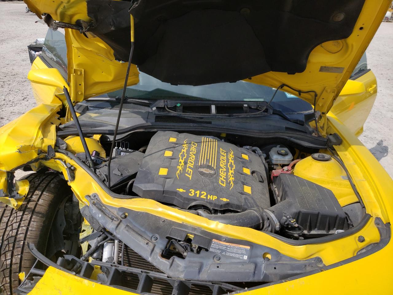 Photo 7 from auction – 2011 CHEVROLET CAMARO LT with VIN 2G1FC1ED7B9124397