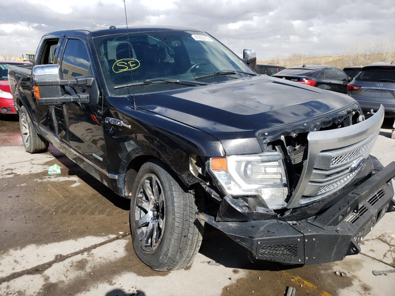 FORD F150 SUPER 2013 with VIN 1FTFW1ET6DFD83169 - Photo from auction