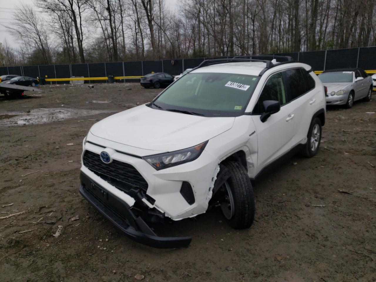 Photo 9 from auction – 2021 TOYOTA RAV4 LE with VIN JTMLWRFV8MD127760