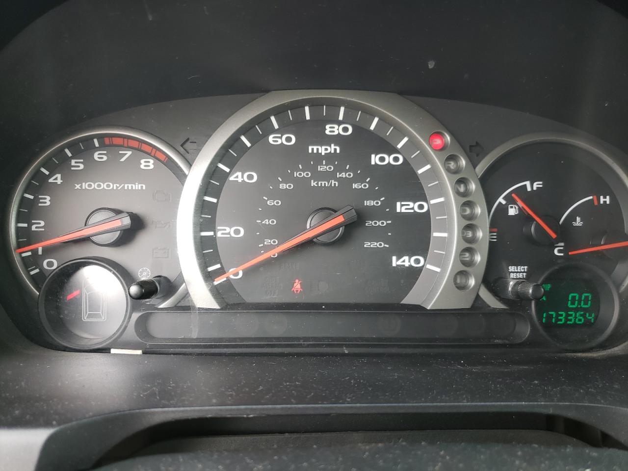 Photo 8 from auction – 2005 HONDA PILOT EX with VIN 5FNYF184X5B061508