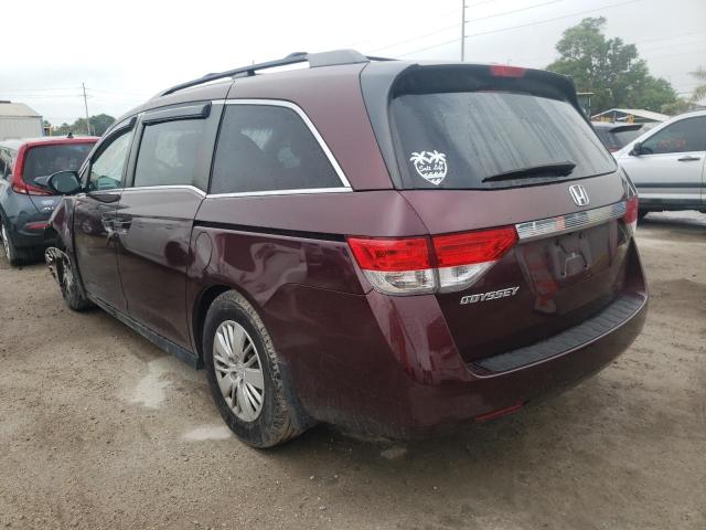 Photo 3 from auction – 2014 HONDA ODYSSEY LX with VIN 5FNRL5H28EB074468
