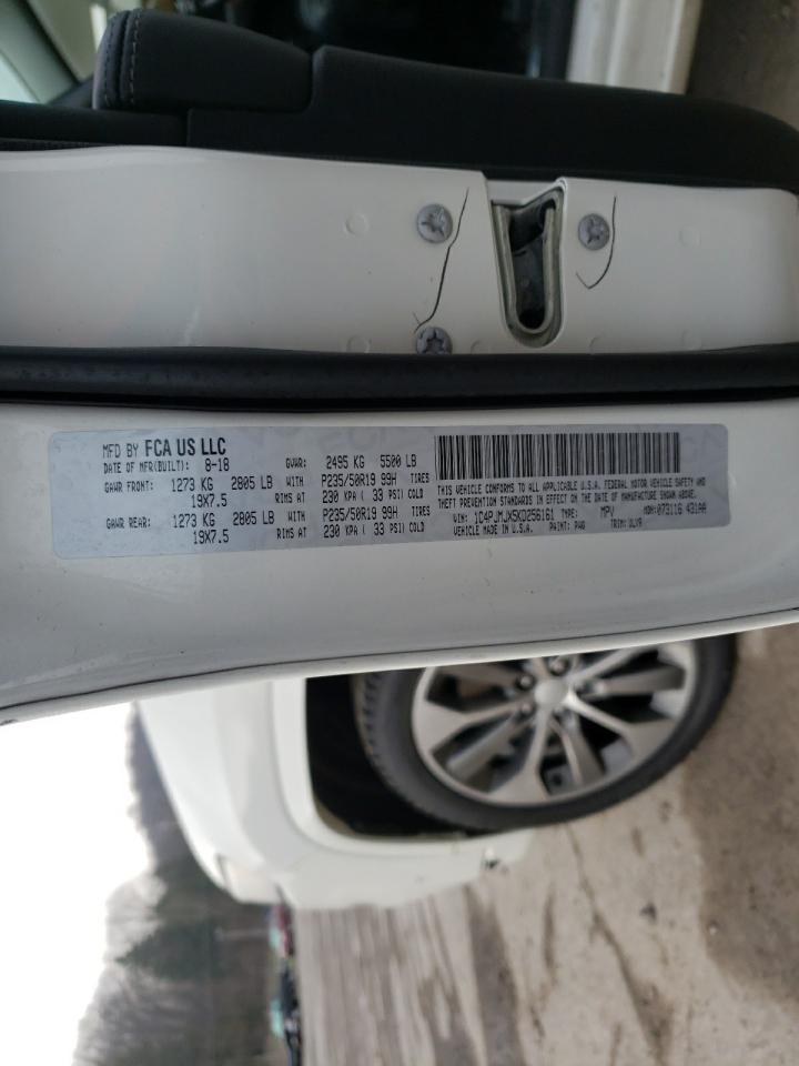 Photo 10 from auction – 2019 JEEP CHEROKEE O with VIN 1C4PJMJX5KD256161
