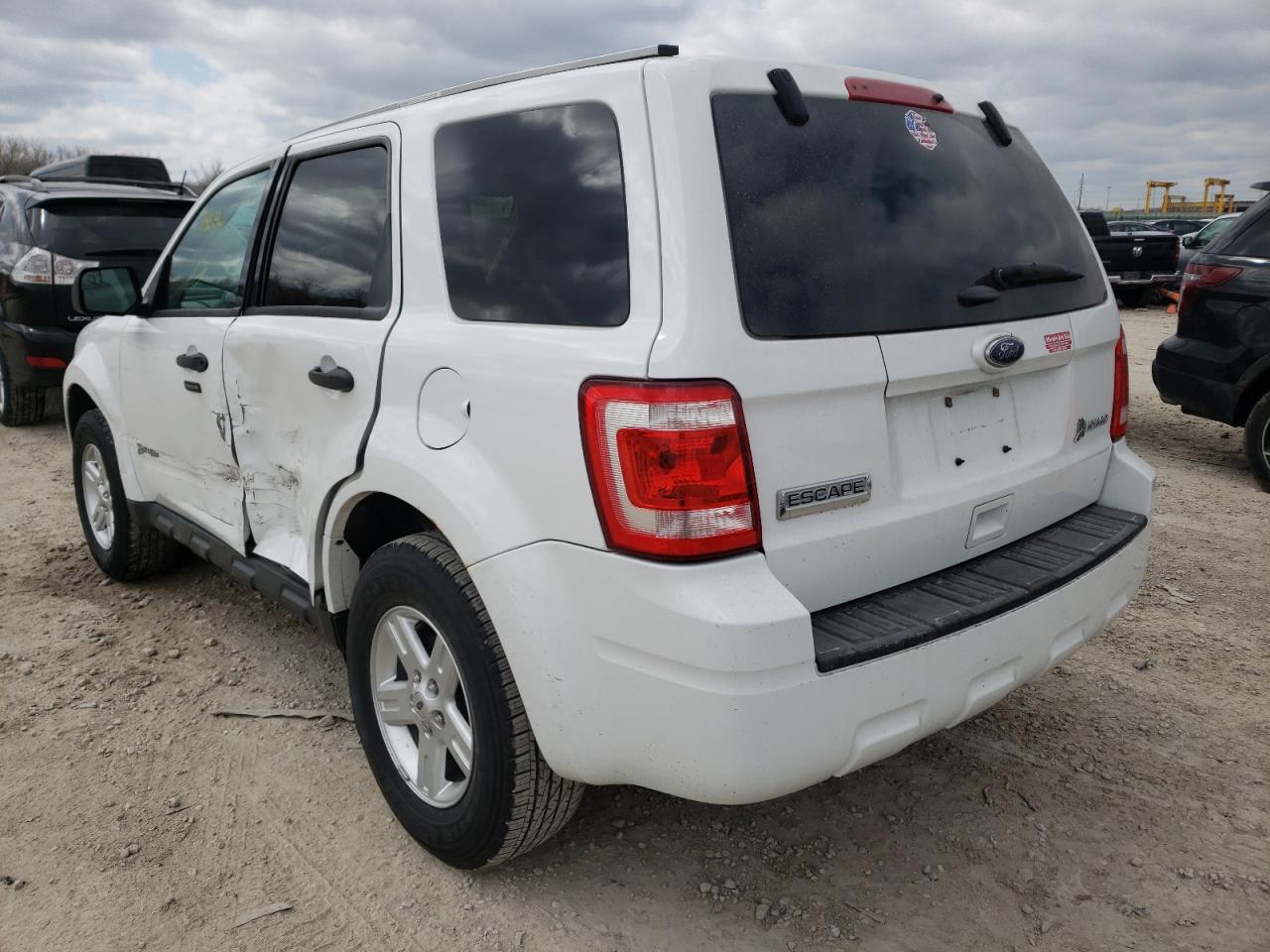 Photo 3 from auction – 2011 FORD ESCAPE HYB with VIN 1FMCU4K37BKB41182