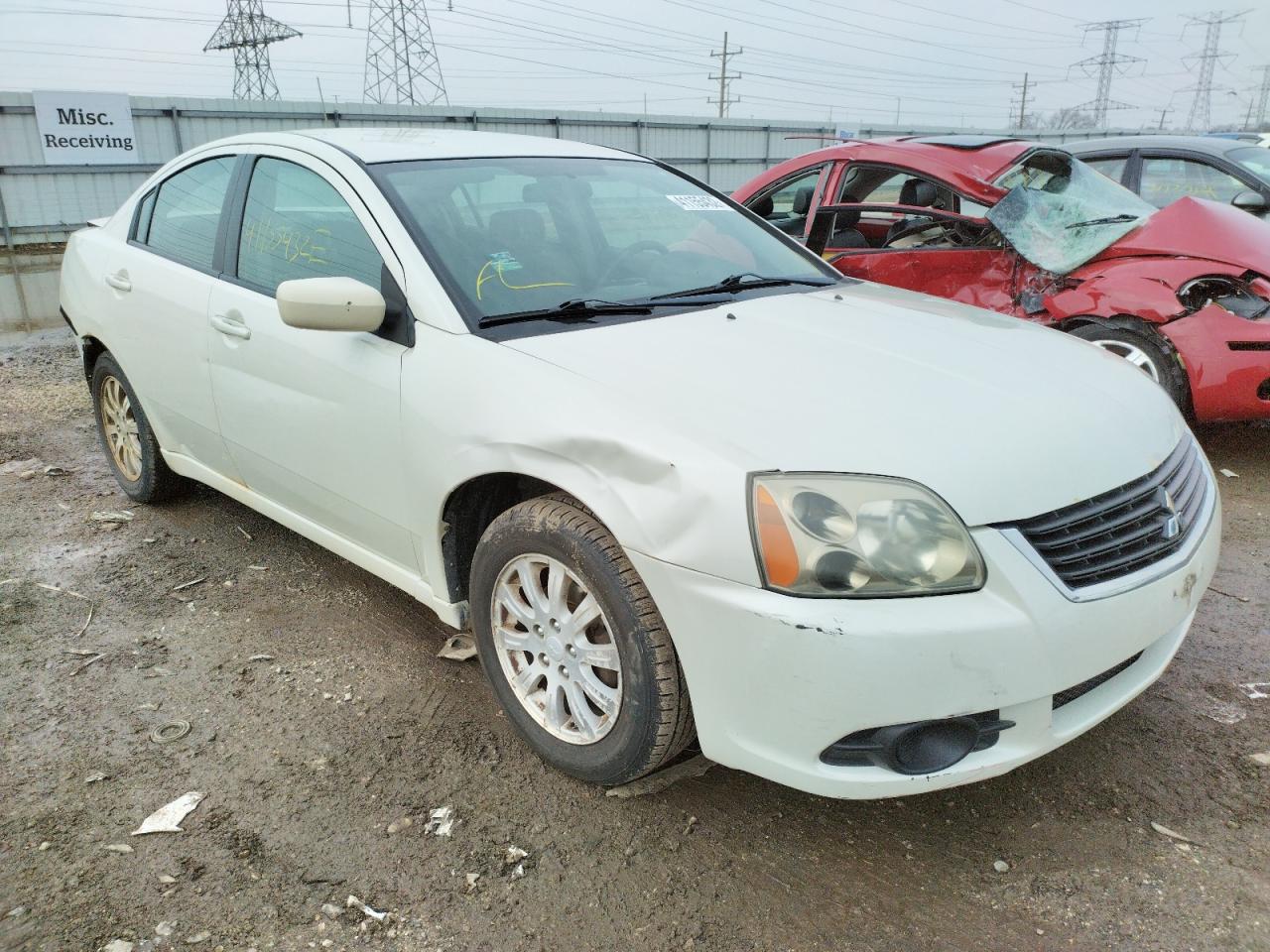 MITSUBISHI GALANT ES 2009 with VIN 4A3AB36F69E017278 - Photo from auction