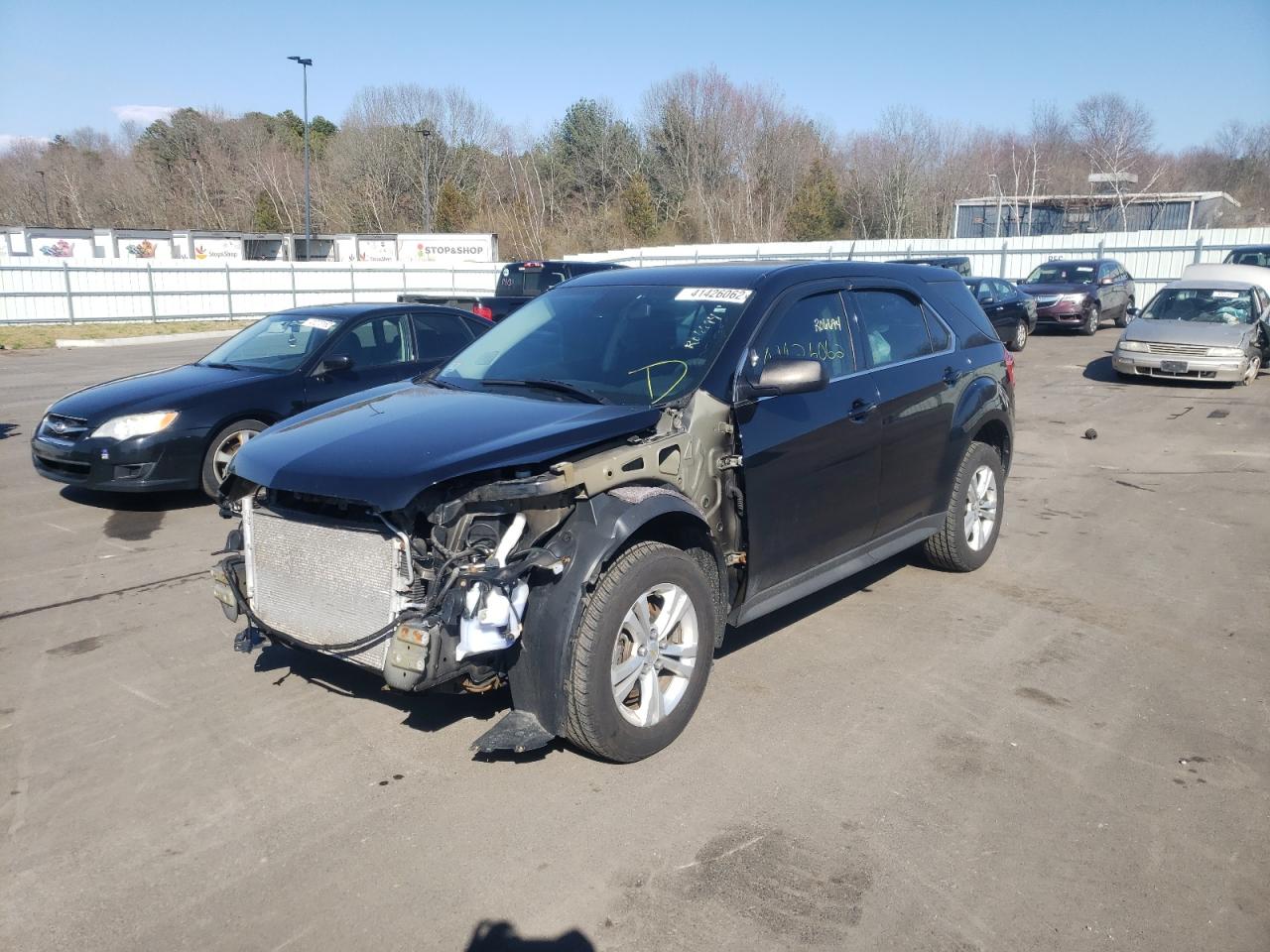 Photo 2 from auction – 2012 CHEVROLET EQUINOX LS with VIN 2GNFLCEK5C6279347