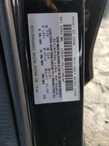 Photo 10 from auction – 2017 MAZDA 3 TOURING with VIN JM1BN1V73H1105837