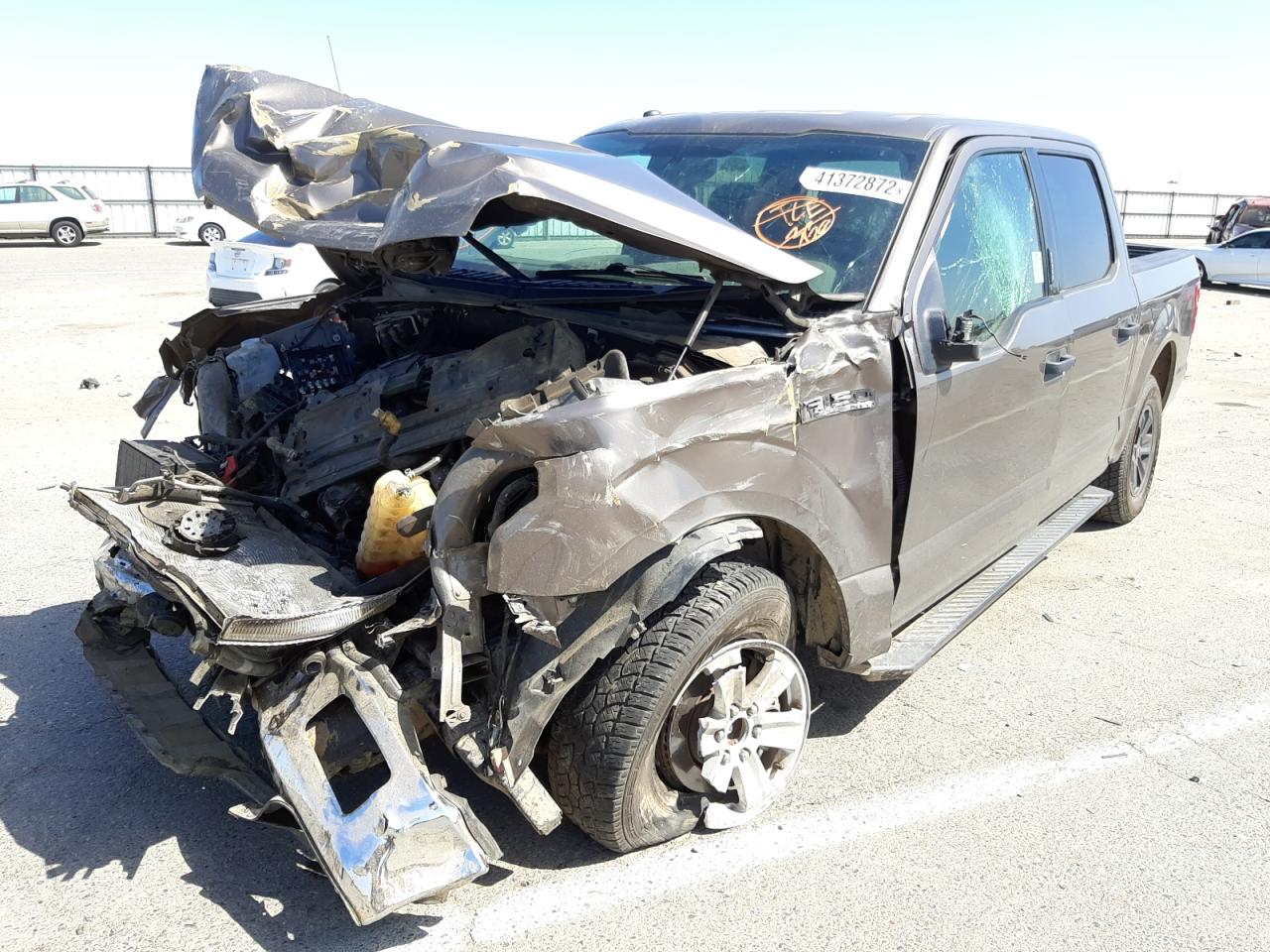 Photo 2 from auction – 2018 FORD F150 SUPER with VIN 1FTEW1E52JKC27422