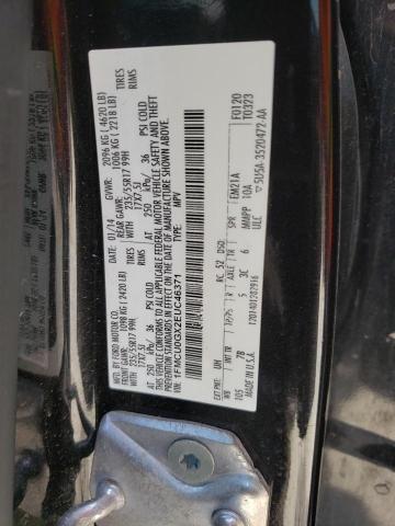 Photo 10 from auction – 2014 FORD ESCAPE SE with VIN 1FMCU0GX2EUC46371