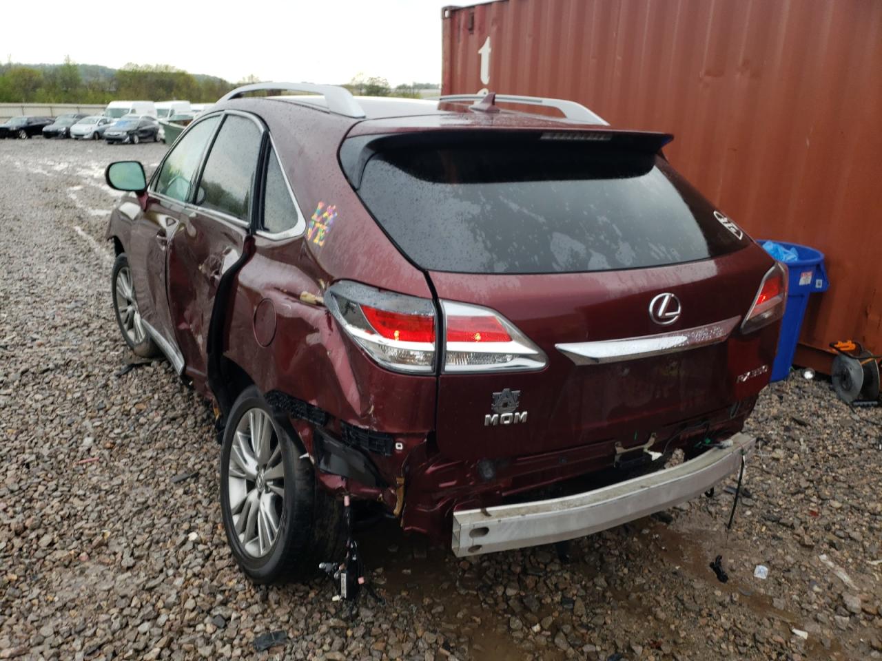 Photo 3 from auction – 2013 LEXUS RX 350 with VIN 2T2ZK1BA6DC131275