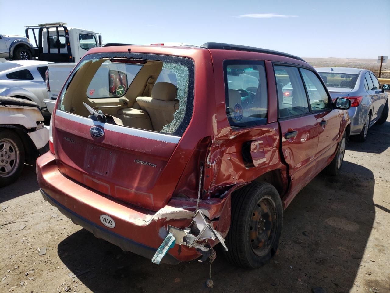 Photo 4 from auction – 2008 SUBARU FORESTER 2 with VIN JF1SG63608H717525