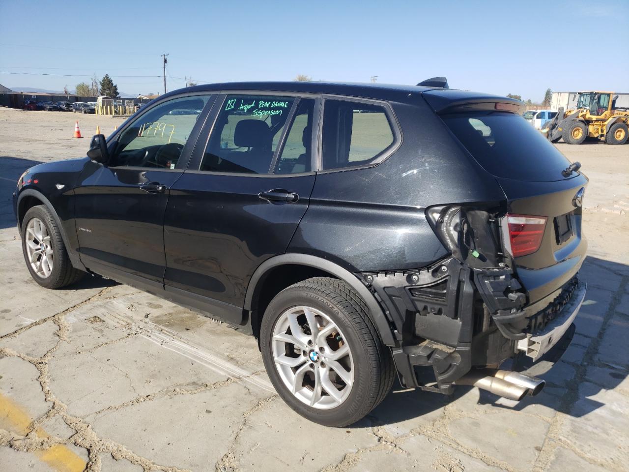 Photo 3 from auction – 2011 BMW X3 XDRIVE3 with VIN 5UXWX7C58BL731801