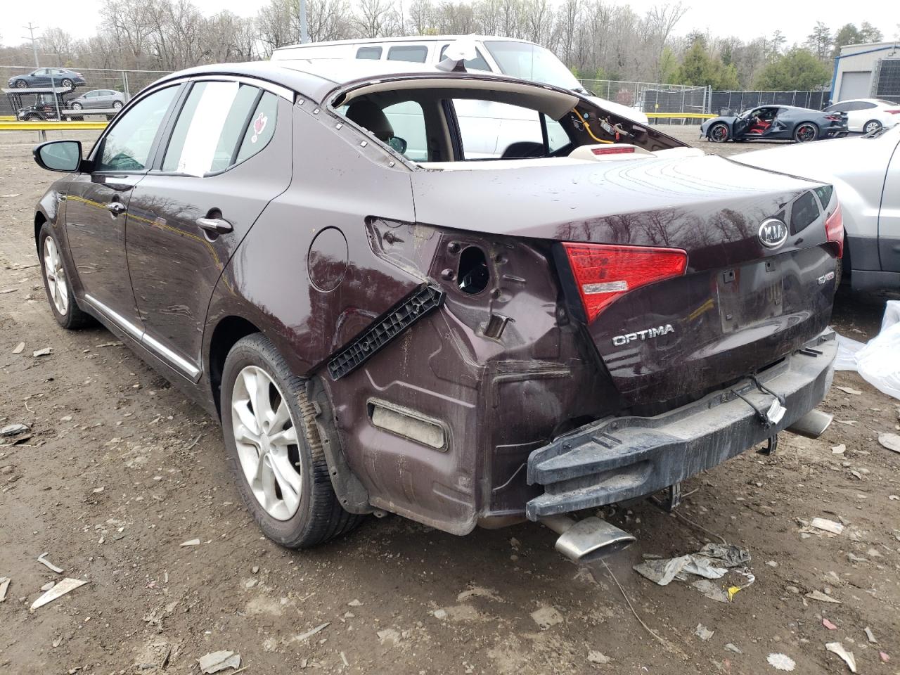 Photo 3 from auction – 2013 KIA OPTIMA EX with VIN 5XXGN4A76DG193861