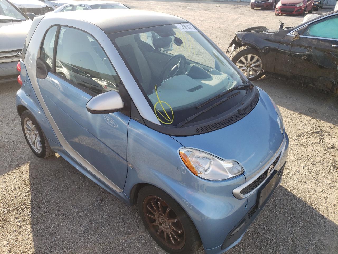 Photo 1 from auction – 2013 SMART FORTWO PUR with VIN WMEEJ3BA7DK614713
