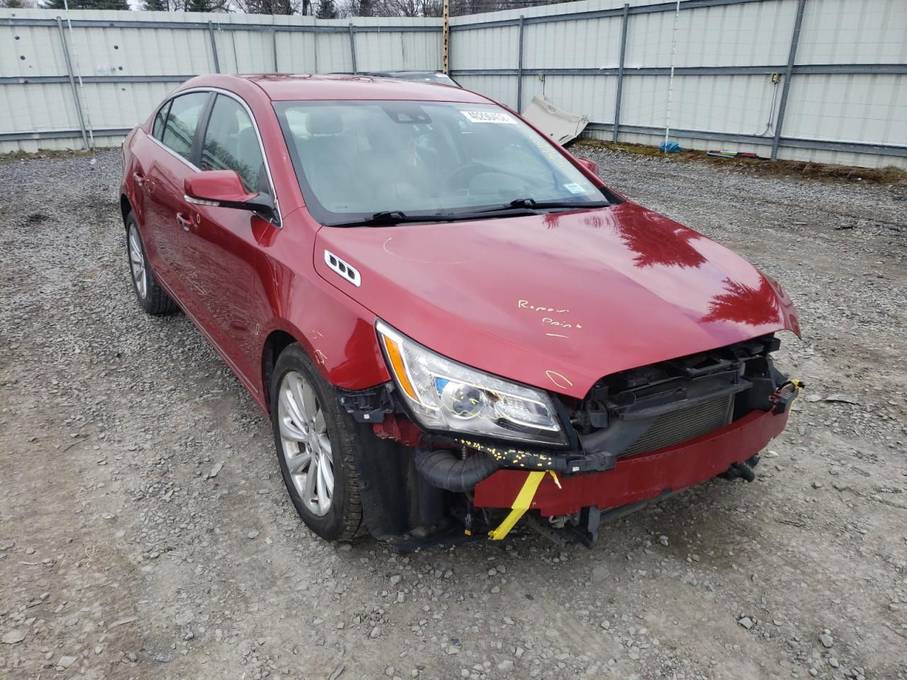 BUICK LACROSSE 2014 with VIN 1G4GB5G3XEF158285 - Photo from auction
