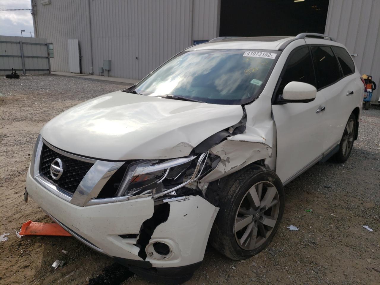 Photo 2 from auction – 2014 NISSAN PATHFINDER with VIN 5N1AR2MN8EC665094