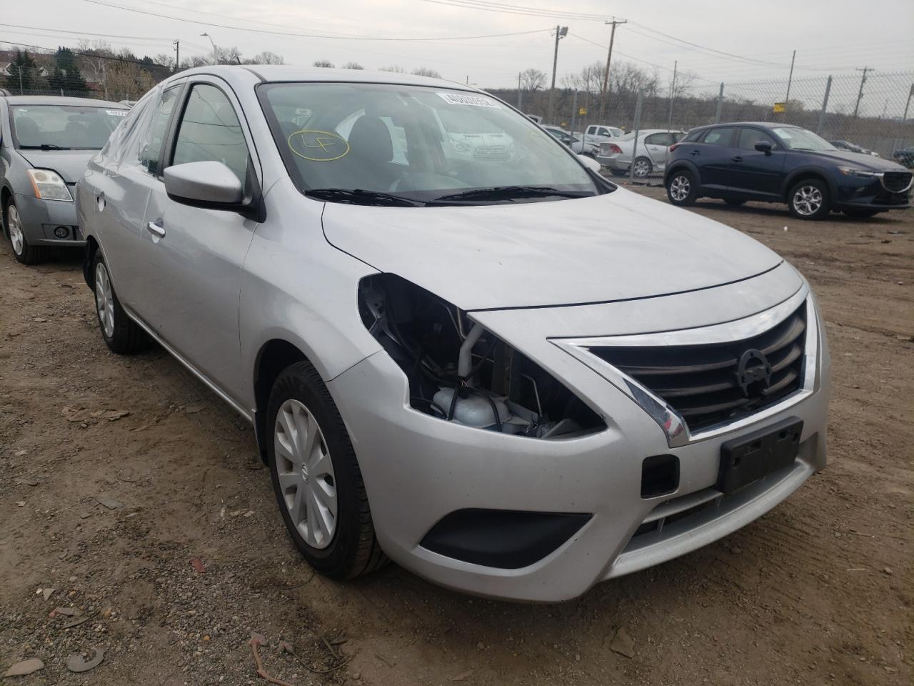 NISSAN VERSA S 2016 with VIN 3N1CN7AP2GL887166 - Photo from auction