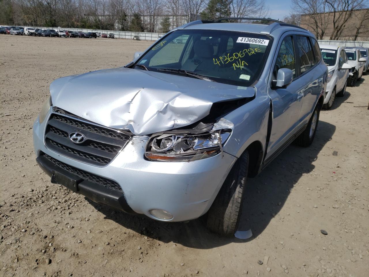 Photo 2 from auction – 2007 HYUNDAI SANTA FE G with VIN 5NMSG73D57H102786