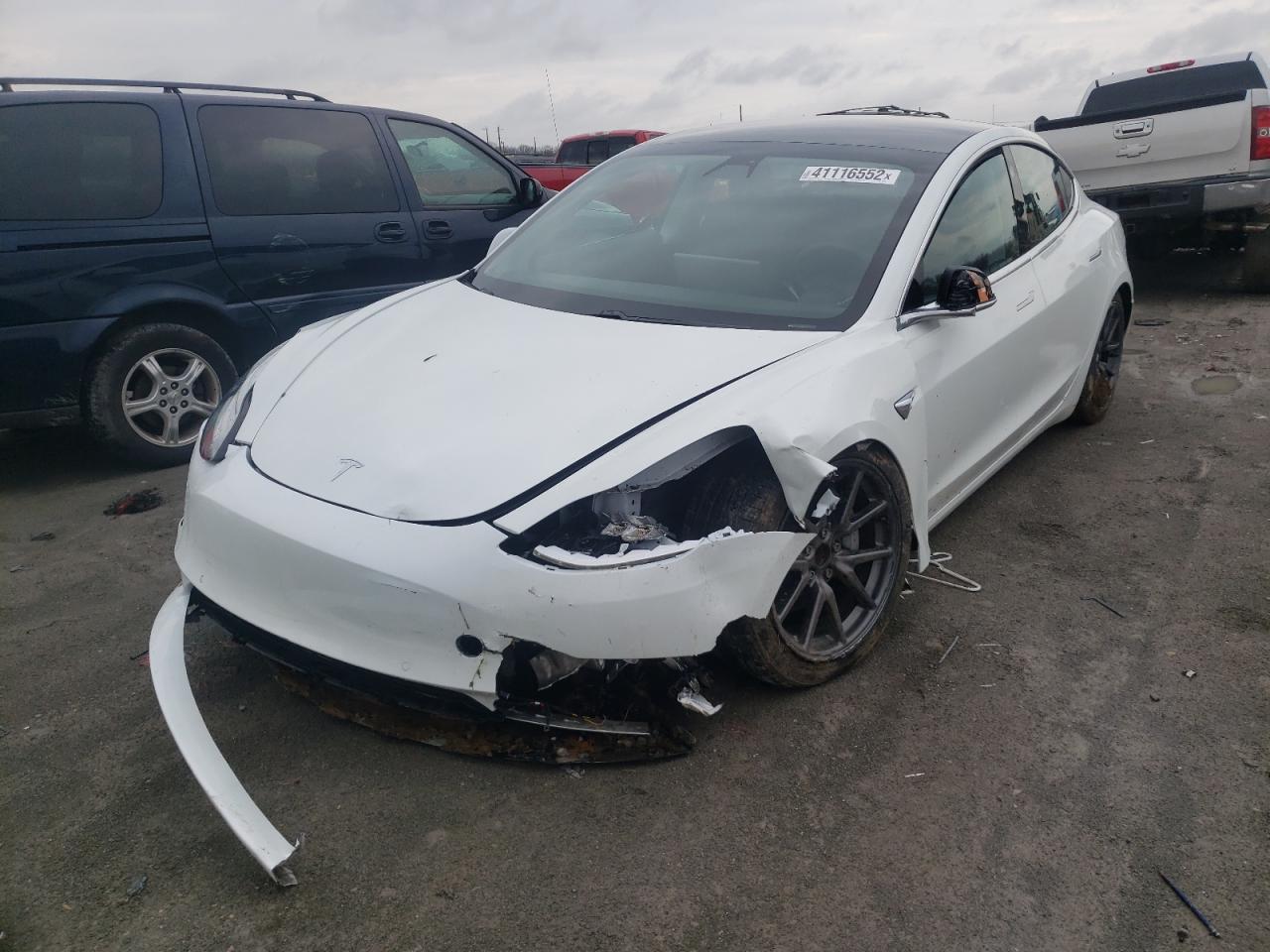 Photo 2 from auction – 2020 TESLA MODEL 3 with VIN 5YJ3E1EA9LF797358