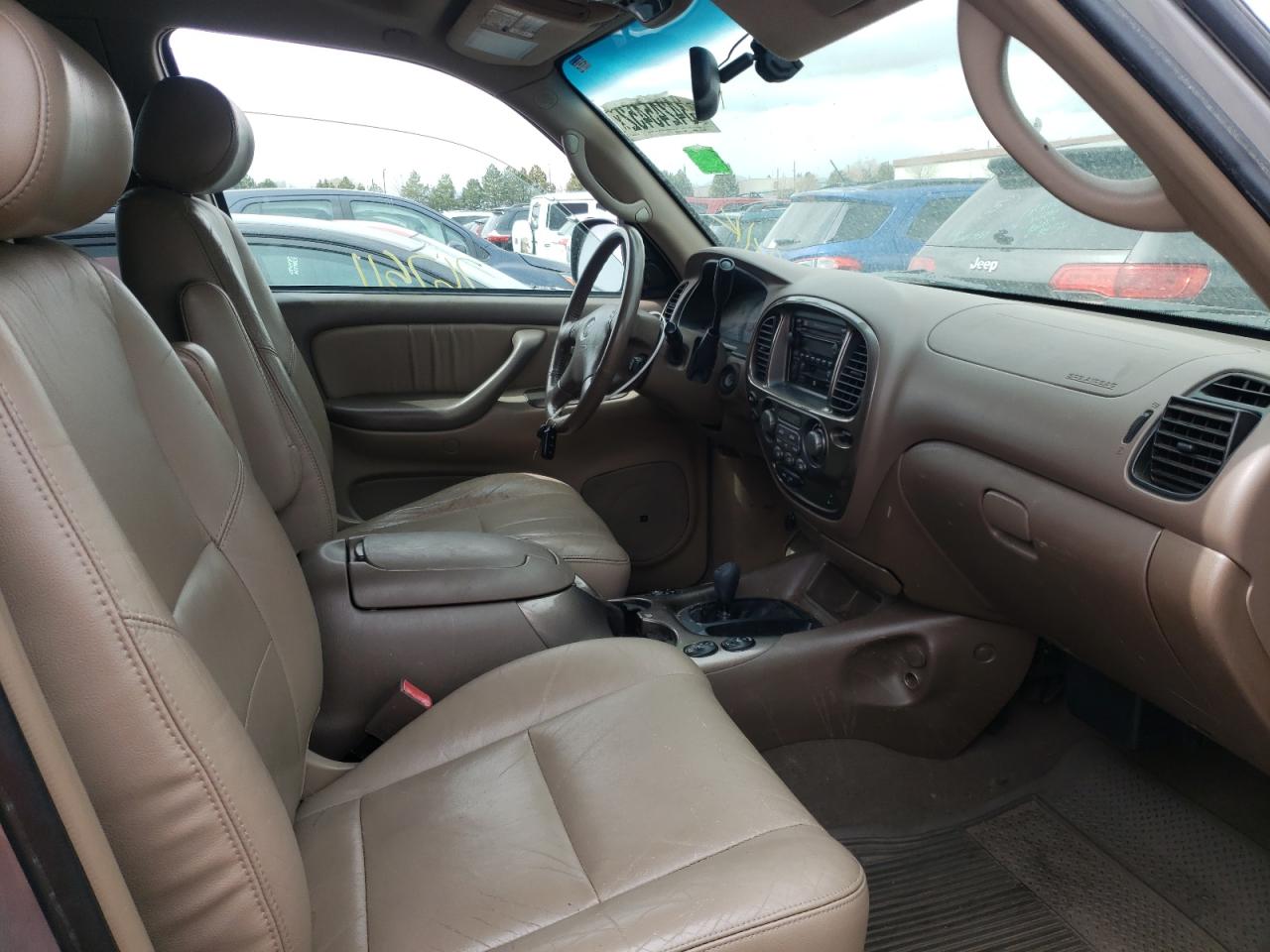 Photo 6 from auction – 2002 TOYOTA SEQUOIA LI with VIN 5TDBT48AX2S086146