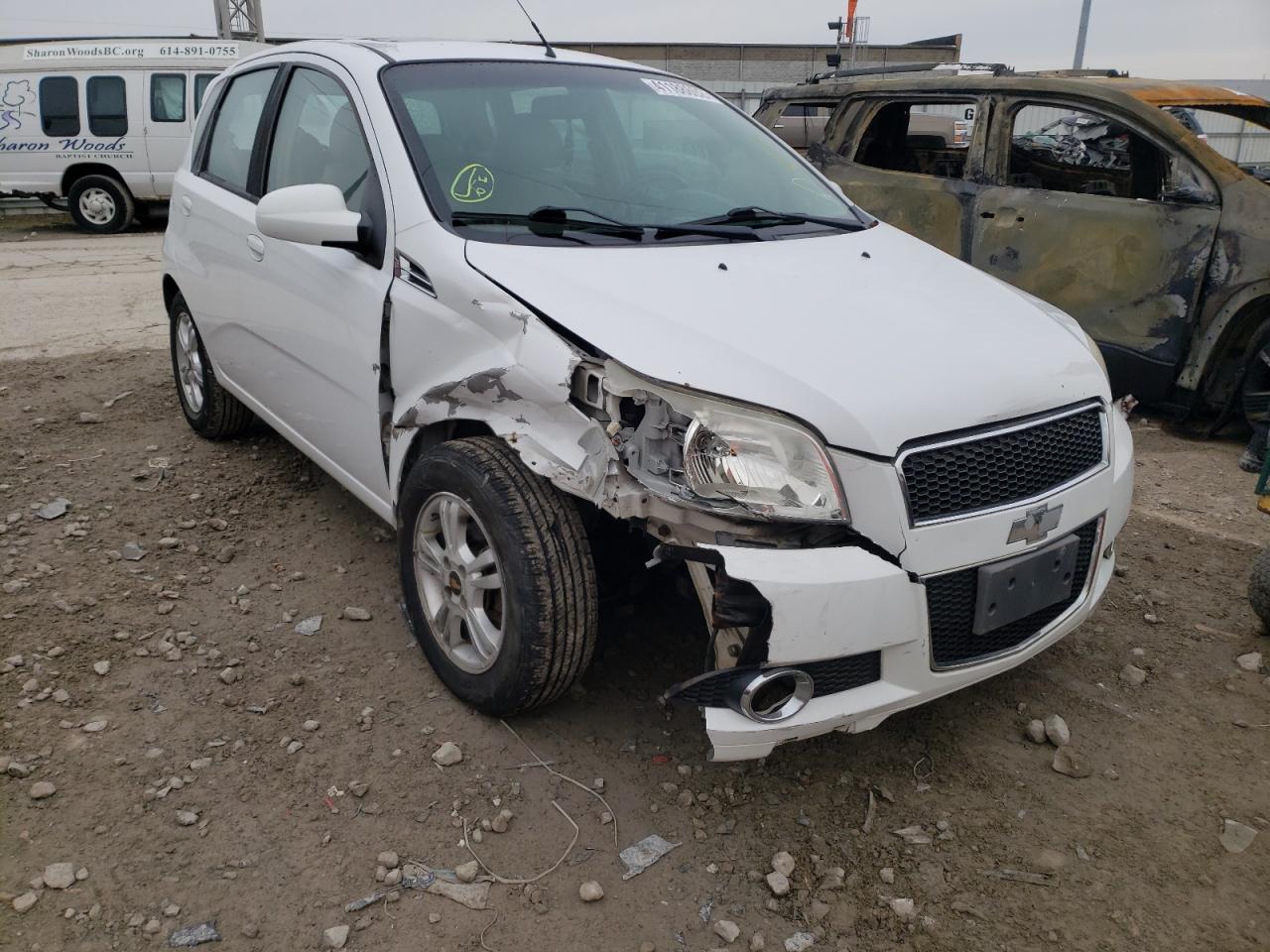 CHEVROLET AVEO LT 2011 with VIN KL1TG6DE8BB124744 - Photo from auction