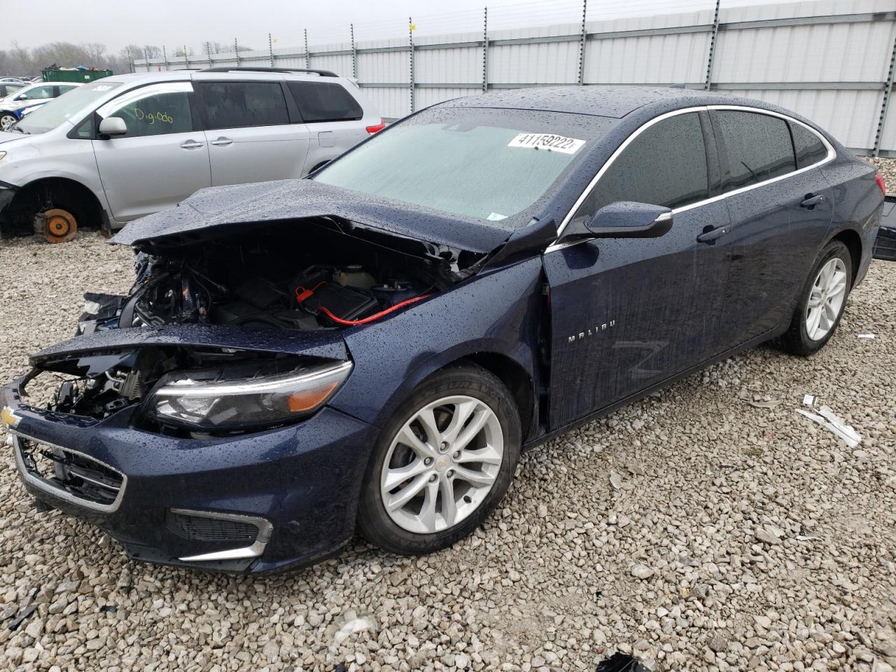 Photo 2 from auction – 2018 CHEVROLET MALIBU LT with VIN 1G1ZD5ST6JF182262