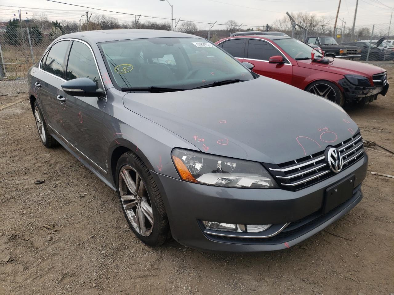 VOLKSWAGEN PASSAT SEL 2012 with VIN 1VWCM7A35CC013684 - Photo from auction