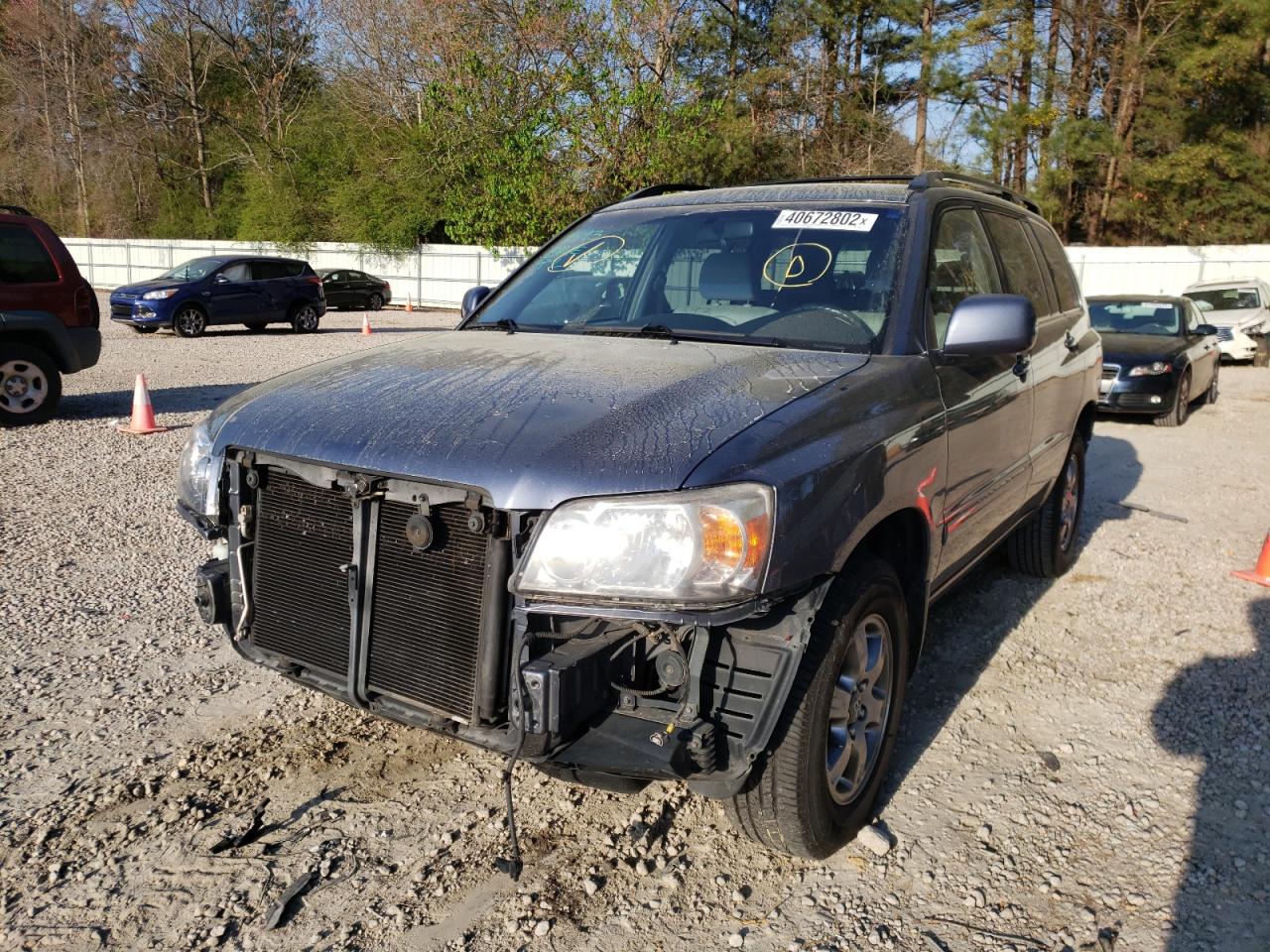 Photo 2 from auction – 2005 TOYOTA HIGHLANDER with VIN JTEGP21A250058367