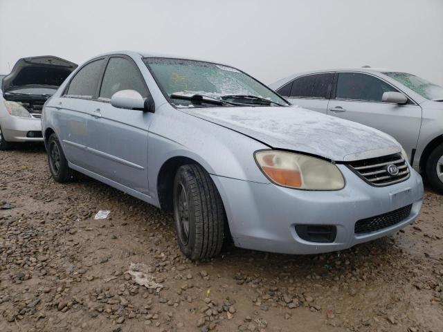 KIA SPECTRA EX 2008 with VIN KNAFE121785545972 - Photo from auction