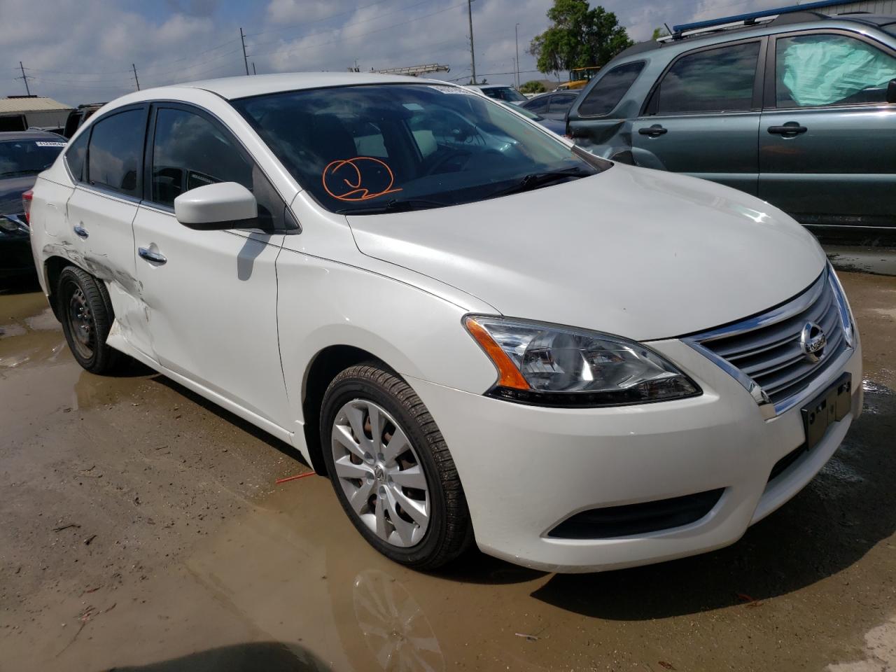 Photo 1 from auction – 2013 NISSAN SENTRA S with VIN 3N1AB7AP3DL735196