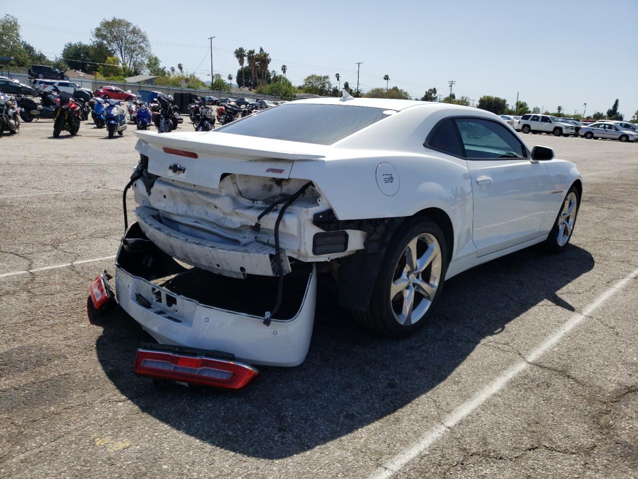 Photo 4 from auction – 2014 CHEVROLET CAMARO LT with VIN 2G1FC1E31E9236043