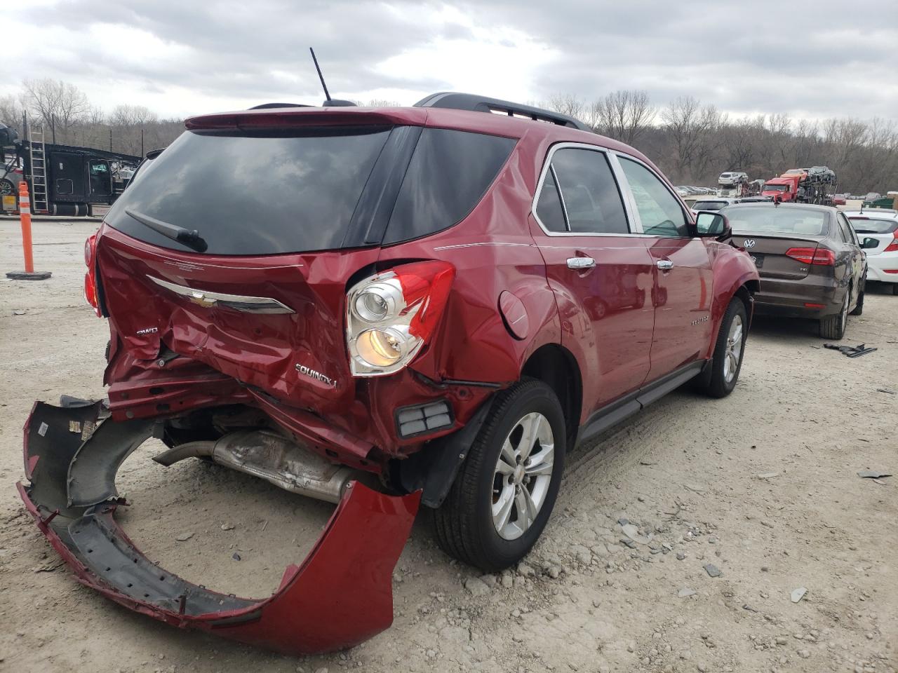 Photo 4 from auction – 2015 CHEVROLET EQUINOX LT with VIN 2GNFLGEK2F6382561