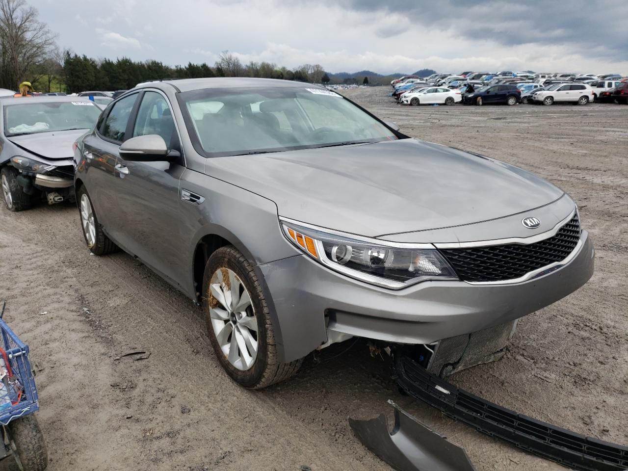 KIA OPTIMA LX 2018 with VIN 5XXGT4L37JG270300 - Photo from auction