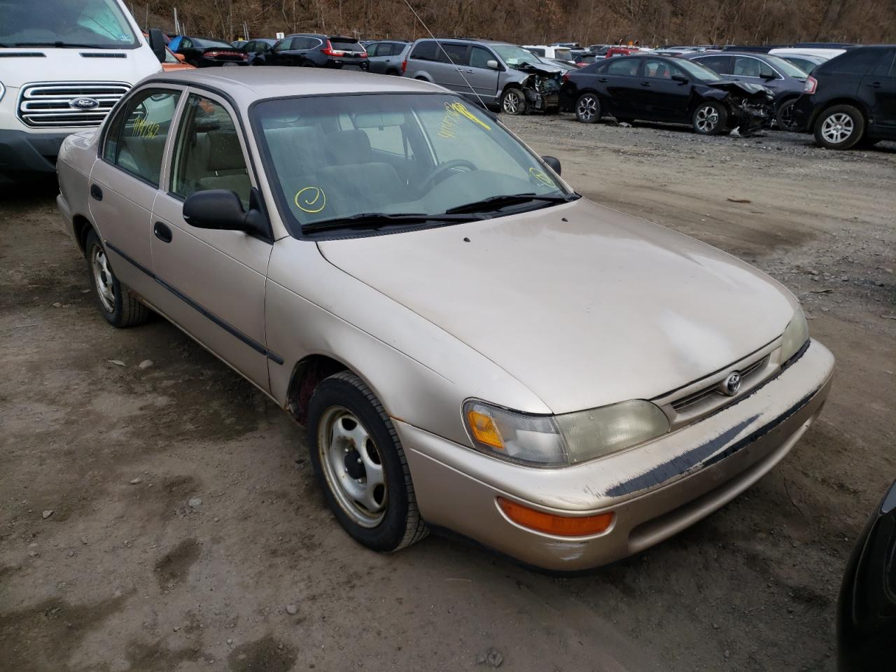 TOYOTA COROLLA 1996 with VIN 2T1BA02E6TC154575 - Photo from auction